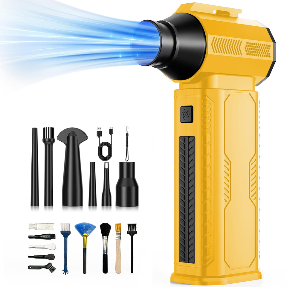 ZOAIVR front view showcasing cordless duster and compact design for portability