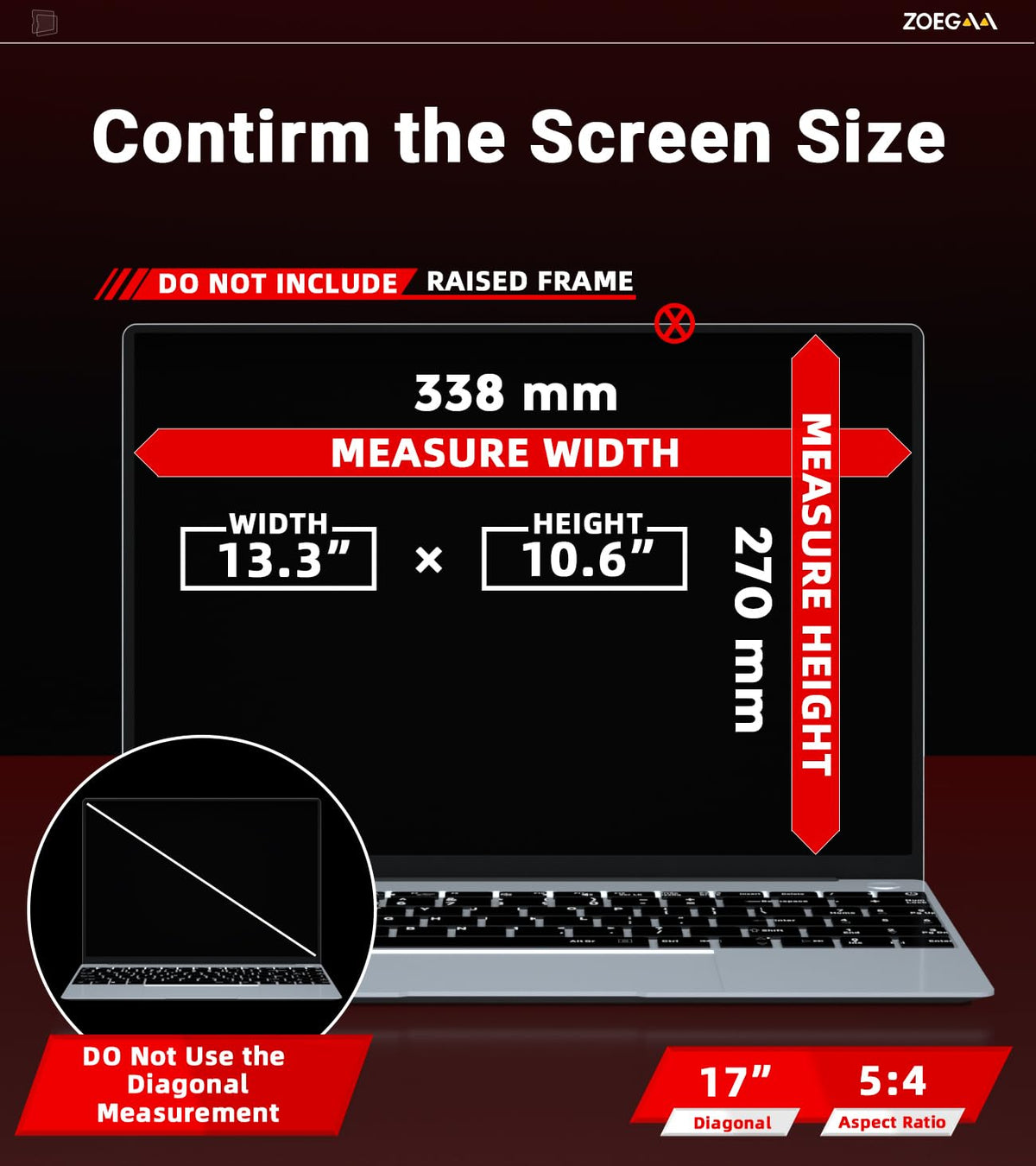ZOEGAA blue light filter layer reduces eye strain during long sessions
