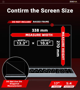 ZOEGAA blue light filter layer reduces eye strain during long sessions