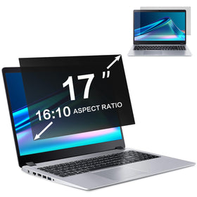 ZOEGAA front packaging showing 17 inch privacy screen and benefits
