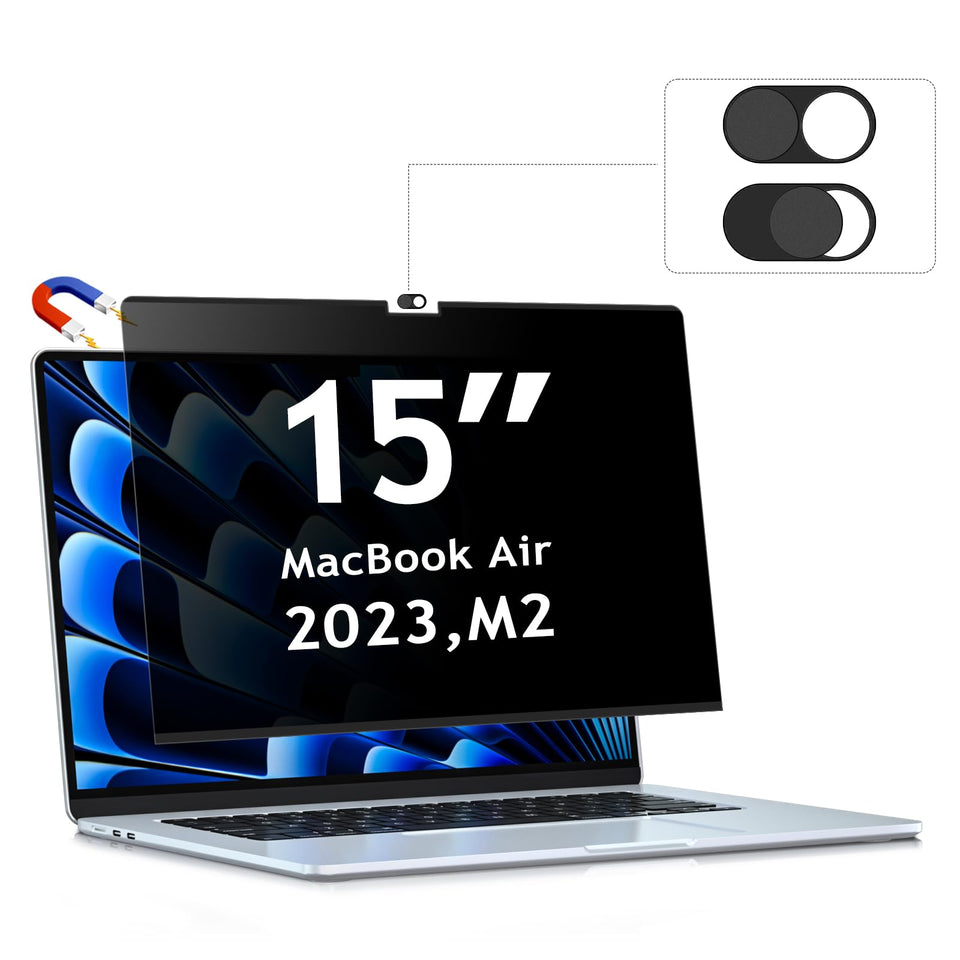 ZOEGAA front view showing privacy screen installed and clear benefit of focused visibility