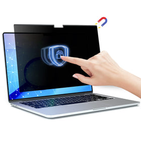 ZOEGAA front view of privacy screen packaging showing product benefit of easy install