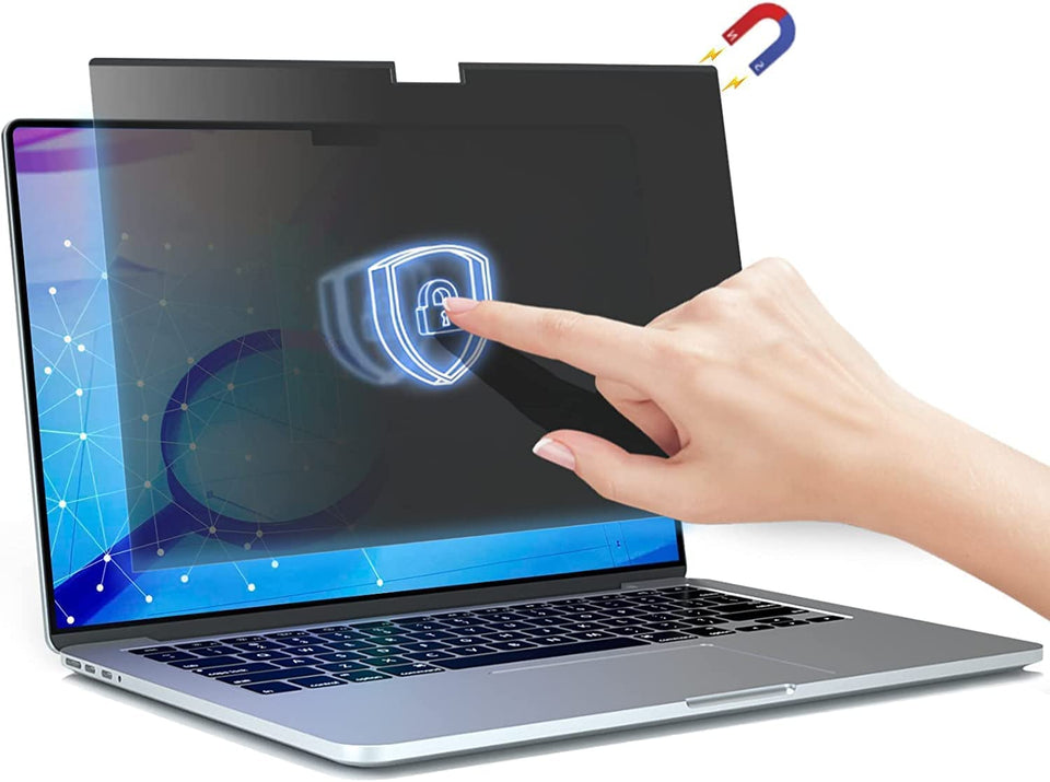 ZOEGAA front packaging on MacBook Pro showing fit and quick install benefit