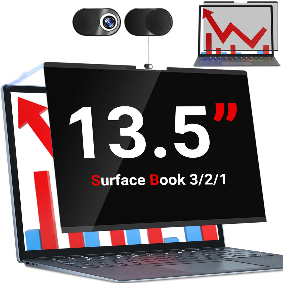 ZOEGAA front packaging showing 13.5" Surface Book protection benefit