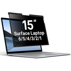 ZOEGAA front view on Surface Laptop showing clear direct-view benefit