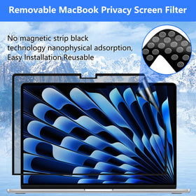 ZOEGAA MacBook Pro 13 privacy screen front view featuring frame‑fit design