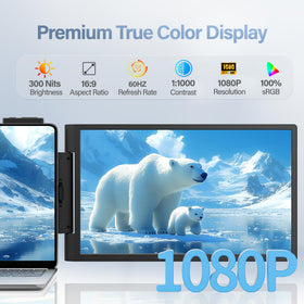 ZokoTop One Cable triple-screen workstation boosts multitasking while traveling.