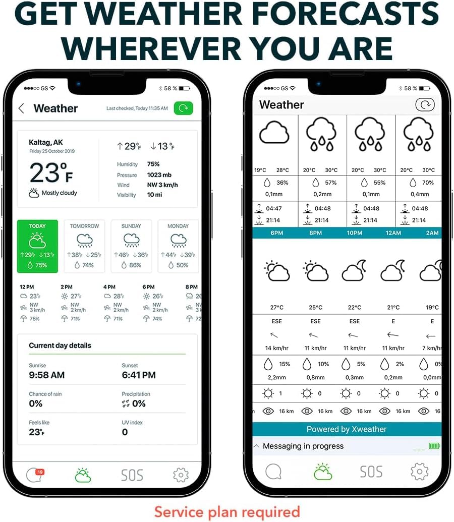 ZOLEO Renewed check-in feature image shows easy updates from remote locations.