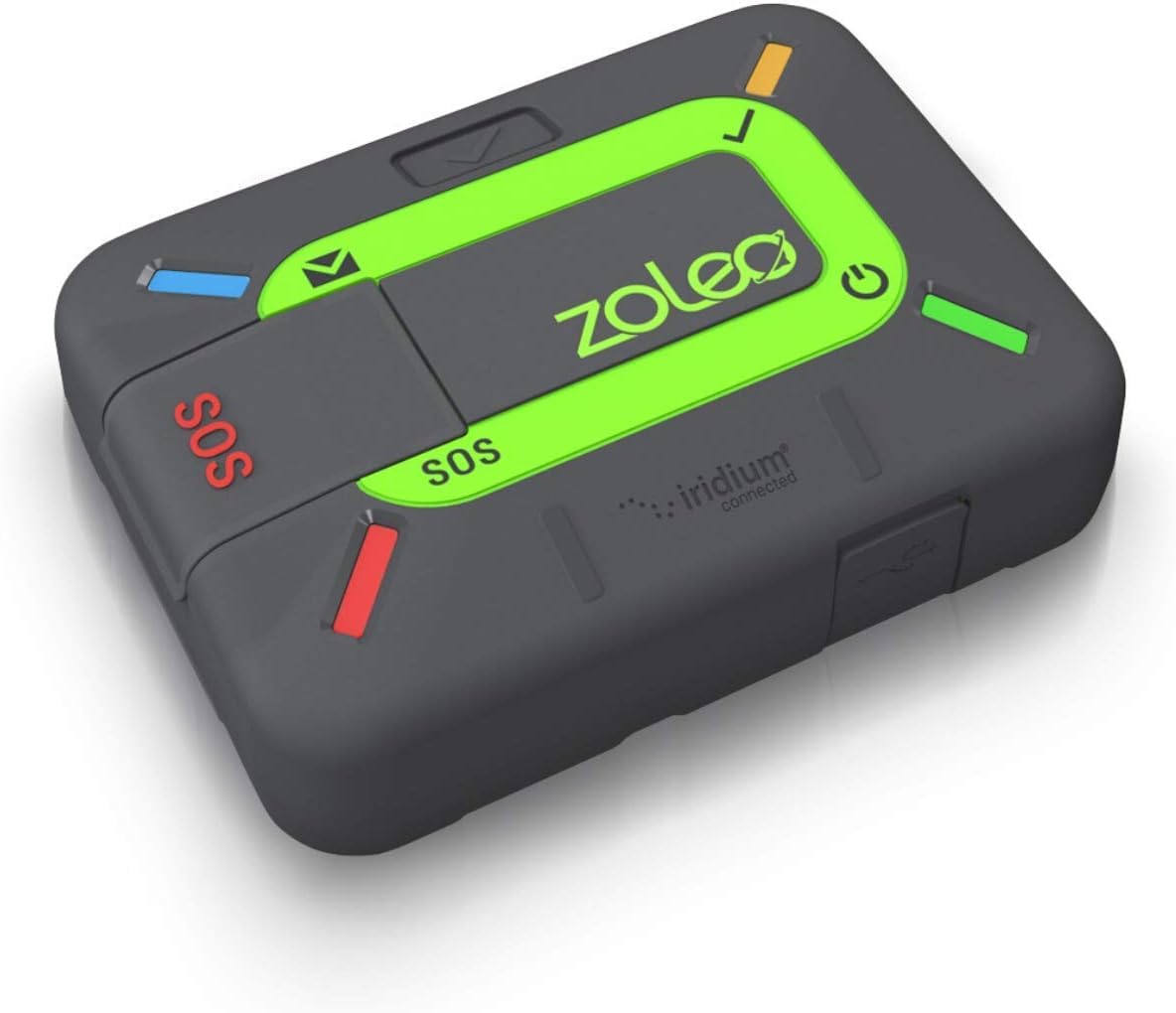 ZOLEO Renewed front view enables off-grid messaging and GPS location sharing.