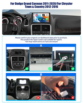 Zomolither Android15 with 2GB RAM and 64GB ROM for smooth multitasking in the Dodge Grand Caravan