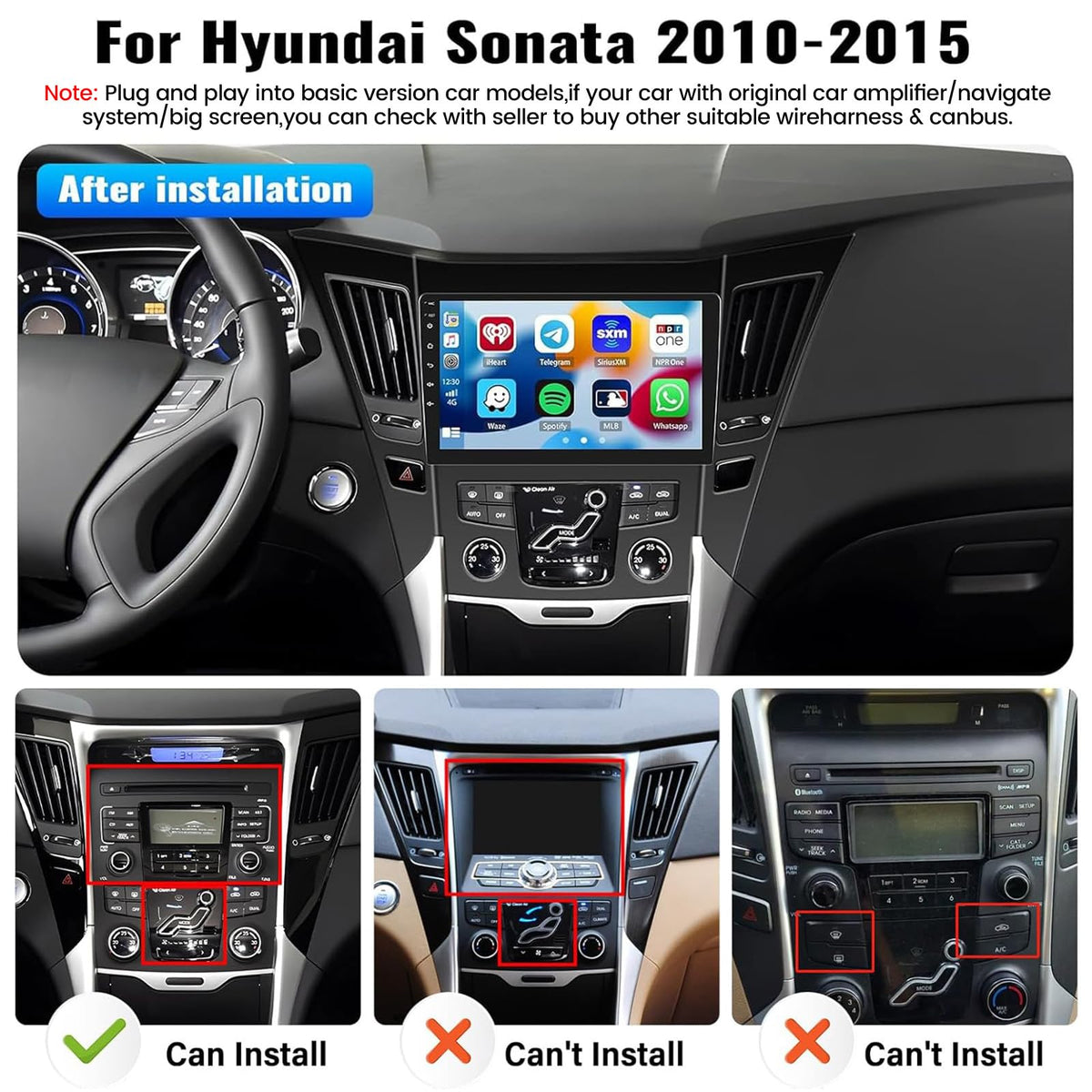 Zomolither wireless CarPlay and Android Auto for hands-free app access