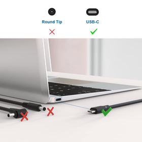 Zondol charger with the 10ft cable fully extended, providing flexible placement