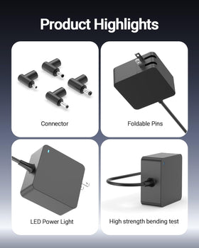 Zondol 65W safety-tested charger meets national gold standard for electrical safety.
