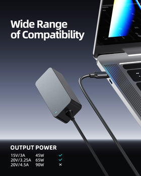Zondol connected to LG Gram laptop displaying efficient charging in use