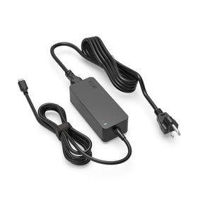 Zondol powering an LG Gram on a desk, showing reliable everyday laptop charging