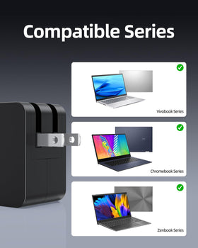 Zondol ExpertBook B5 charger compatible across multiple Asus models