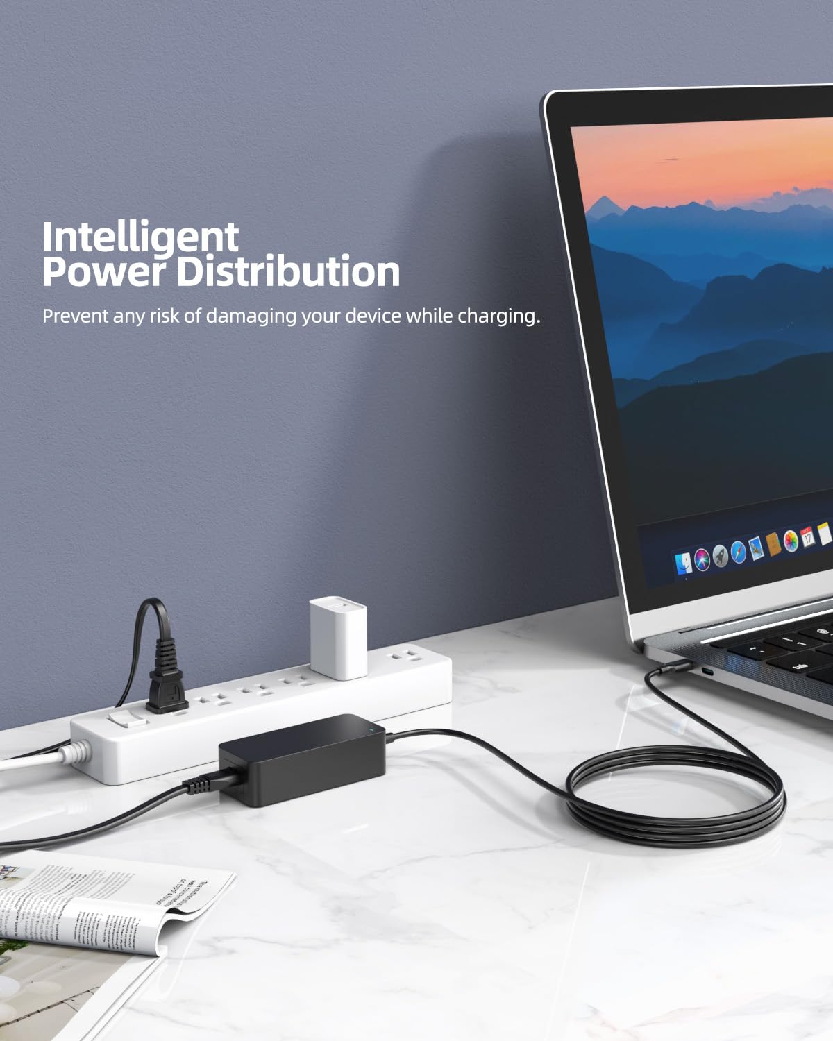 Zondol on a desk beside a laptop illustrating workspace reliability and speed