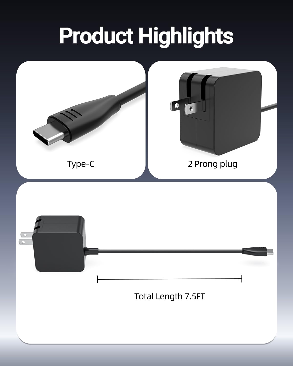 Zondol Vibe Flip charger suitable for versatile Chromebook devices