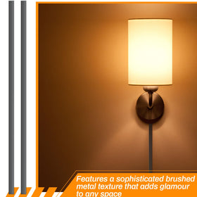 Wall-mounted Zonon cord cover in black blends with decor and hides wires safely.