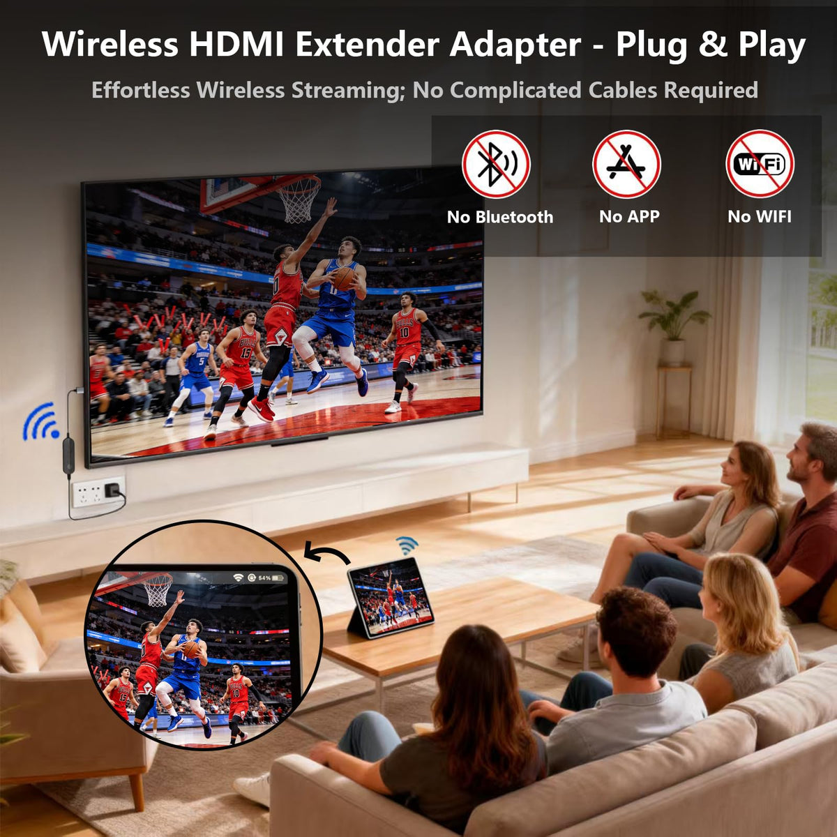 Zonsiton iShare extended display to TV enabling multitasking
