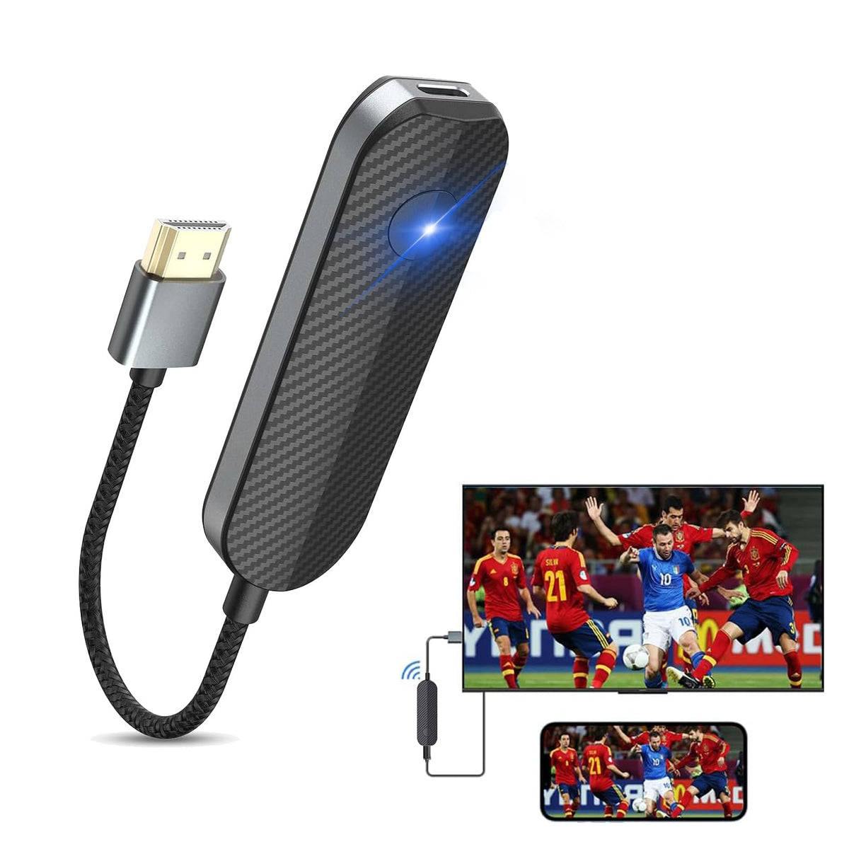 Zonsiton iShare dongle on table enabling quick plug-and-play setup