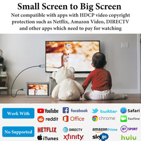 Zonsiton iShare streams to TV via wireless mirroring