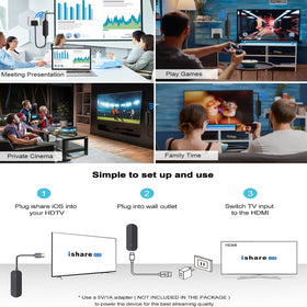 Zonsiton iShare universal compatibility with iPhone and iPad