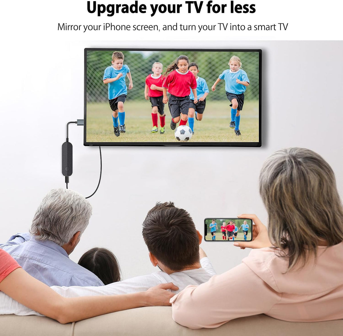 Zonsiton iShare charging-friendly design during mirroring