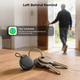 ZOOBELIO attached to keys demonstrating quick location benefit