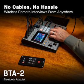 Zoom BTA-2 enables remote guests via smartphone apps.