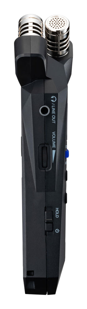 Zoom H1 Essential USB mic mode captures clean streams for remote streaming and calls.