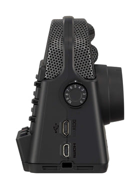 Zoom Q2n-4K built-in tripod mount supports quick portable setups