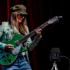 Zoom Q2n-4K wide-angle lens captures immersive concert setups and rehearsals