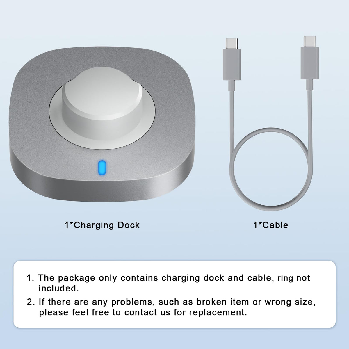 ZOOROO charger with Aura Ring mounted showing precise fit and stable charging benefit