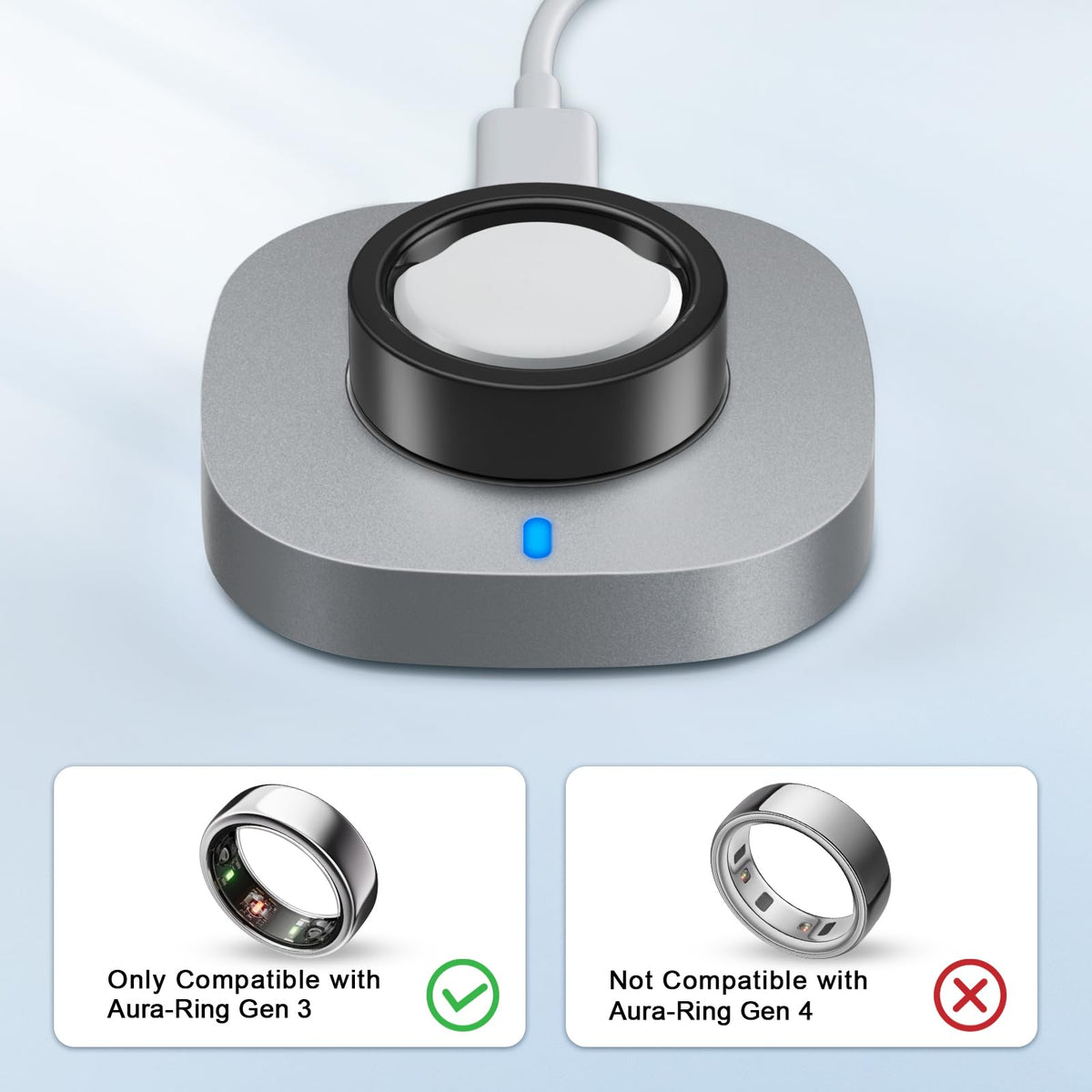 ZOOROO side profile highlighting slim metal housing and portability benefit