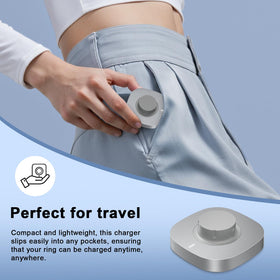 ZOOROO size comparison beside a coin showing compact scale for easy packing benefit