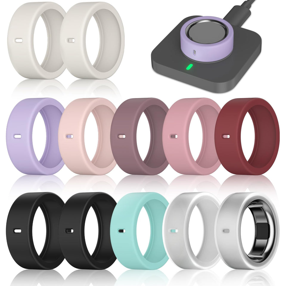 ZOOROO Oura Gen4 Ceramic Cover closeup showing protective shell and sleek finish.