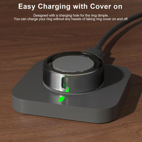 ZOOROO Oura Ring Gen3 Horizon clear cover; keeps ring safe during workouts.