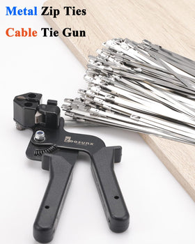 ZOOSUNX 11-8inch stainless steel ties for durable outdoor repairs