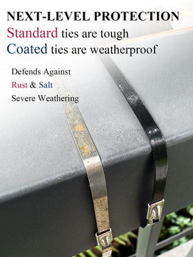 ZOOSUNX epoxy coating provides weather protection for outdoor cable management.