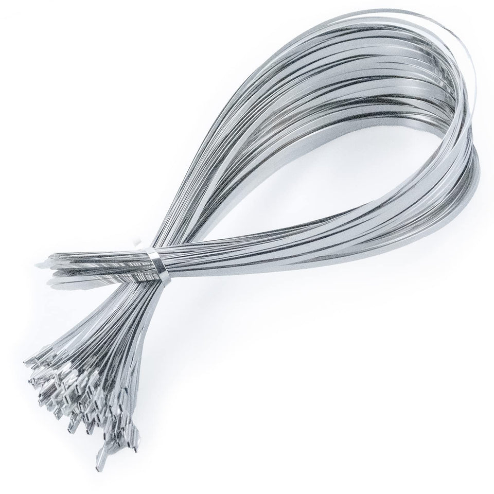 ZOOSUNX metal zip ties 600mm demonstrate rugged strength for heavy-duty fastening.