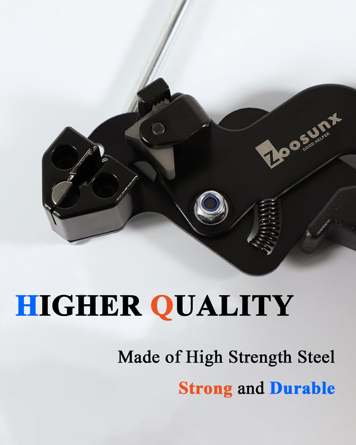 ZOOSUNX self-locking ties provide strong, corrosion-resistant fastening