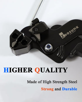 ZOOSUNX self-locking ties provide strong, corrosion-resistant fastening