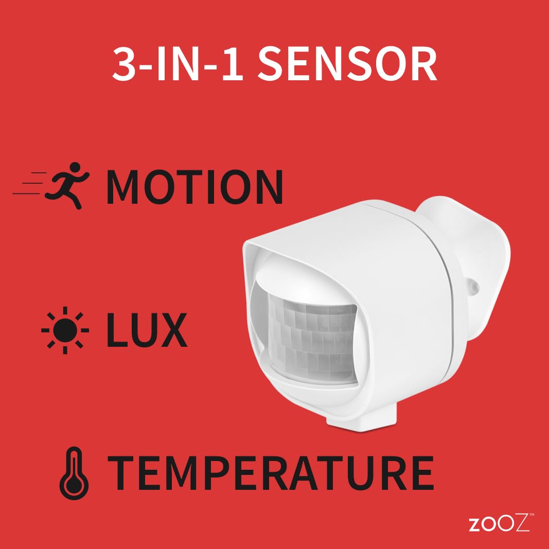 Zooz ZSE70 close-up of PIR lens highlighting sensitive motion detection