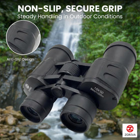 ZORIVA eyecup and focus wheel detail showing comfortable adjustment for long sessions