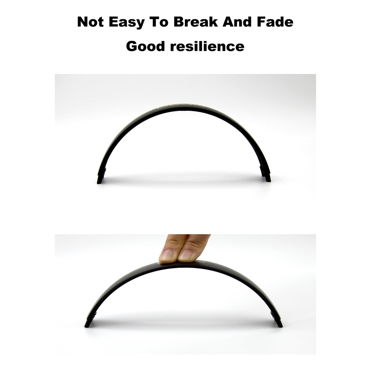 Zorivastra headband materials with memory-foam and PU leather for durability.