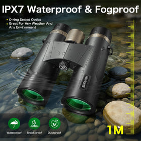 ZORVON IPX7 waterproof and fog-proof design for wet conditions