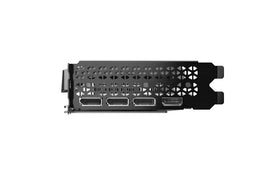 Backplate detail on ZOTAC RTX 3060 Twin Edge OC