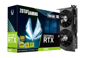 ZOTAC RTX 3060 Twin Edge OC dual fans for quiet cooling