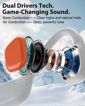 ZOVIMAX side profile displaying bone conduction pad for awareness and airflow